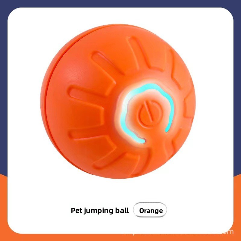 Pet electric gravity jumping ball