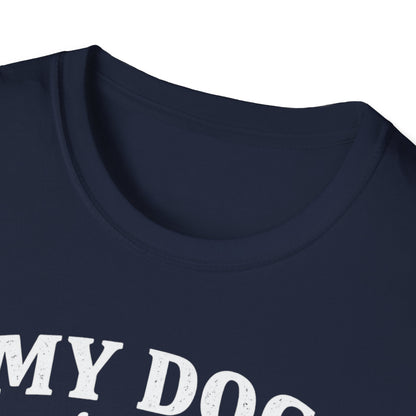 Dog Lover T-Shirt — "My Dog Is My Emotional Support" Graphic Tee