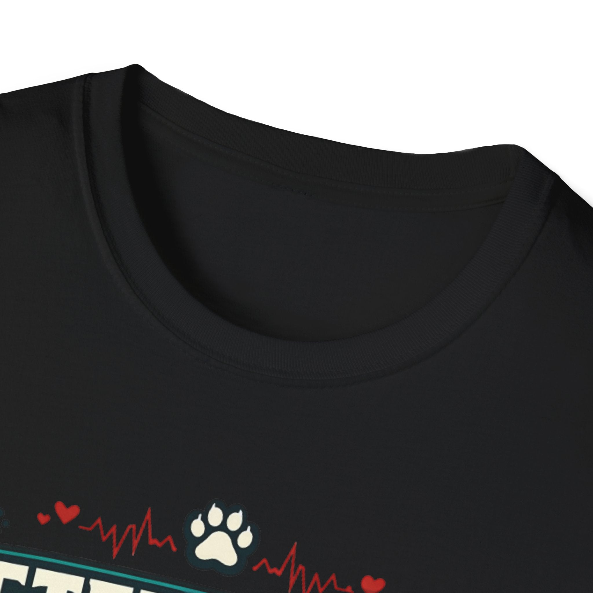 Veterinary Squad T-Shirt — Cute Paw Print Vet Team Tee
