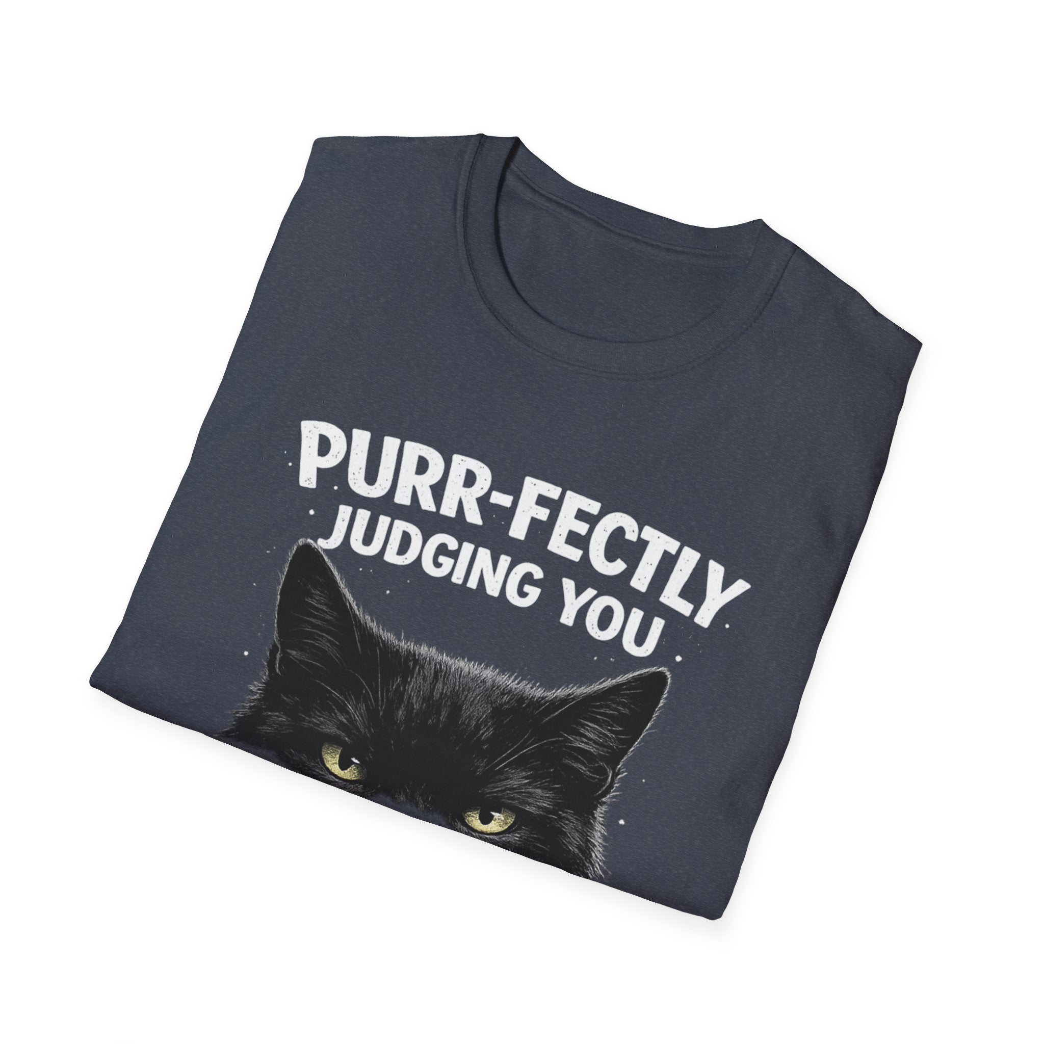 Purr-fectly Judging You Cat T-Shirt