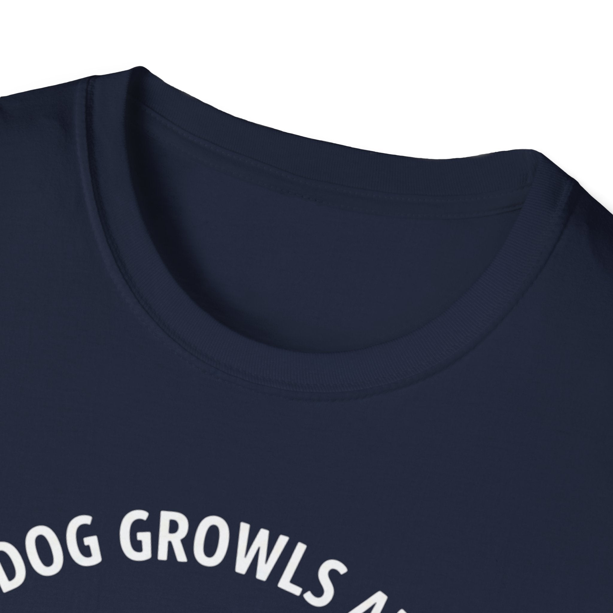 T-Shirt — "My Dog Growls at You Because I Can't" Cute French Bulldog & Chihuahua Graphic Tee