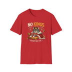 No Kings Except My Cat T-Shirt — Funny Cat Royalty Tee for Cat Lovers