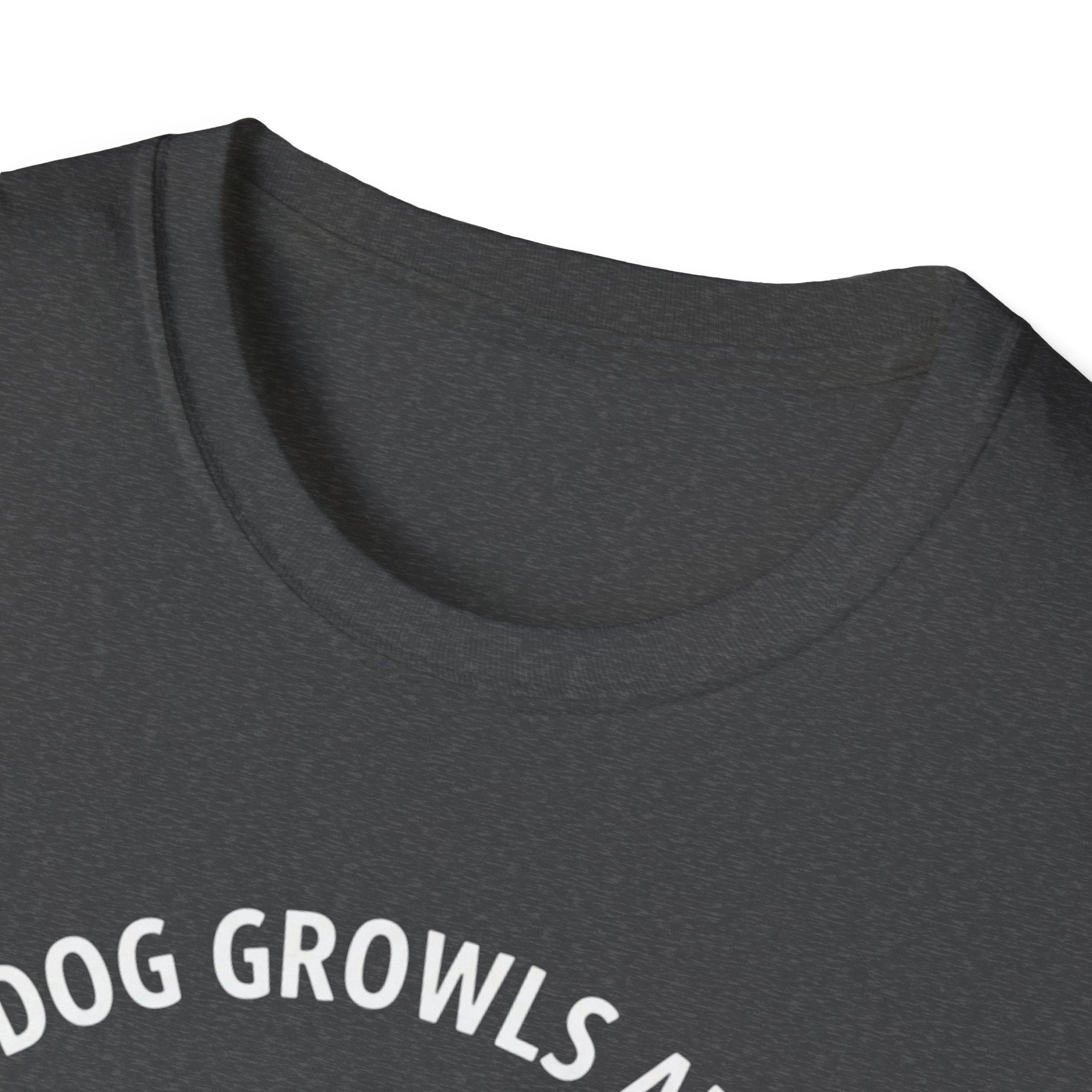 T-Shirt — "My Dog Growls at You Because I Can't" Cute French Bulldog & Chihuahua Graphic Tee
