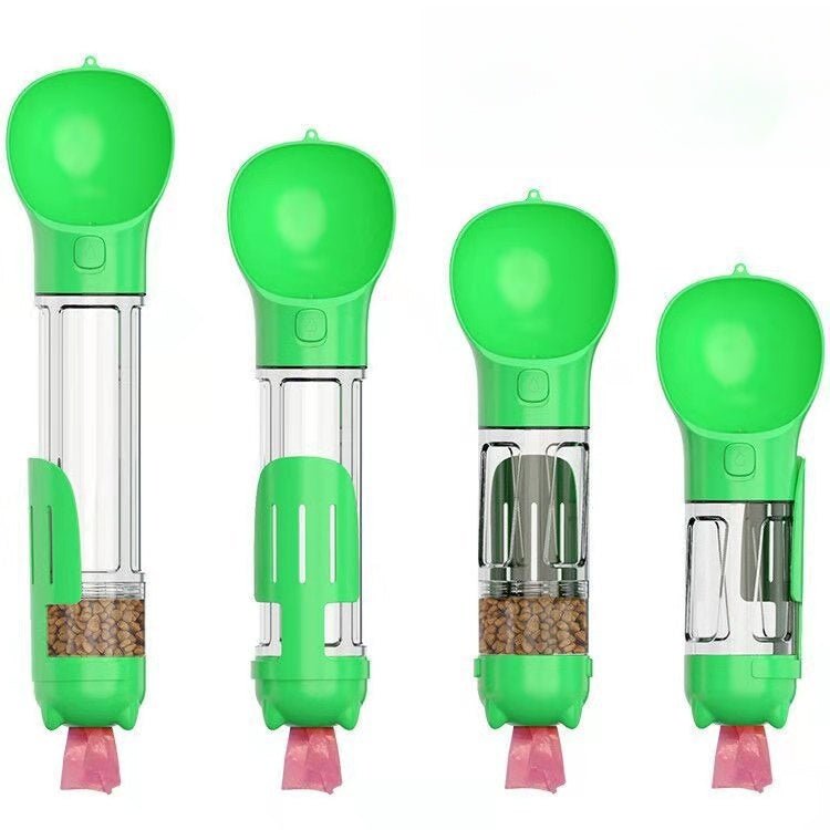 4 in 1 pet water bottle