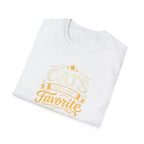 Cats Favorite People T-Shirt — Cute Cat Lover Graphic Tee