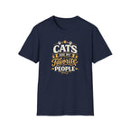 Cats Favorite People T-Shirt — Cute Cat Lover Graphic Tee
