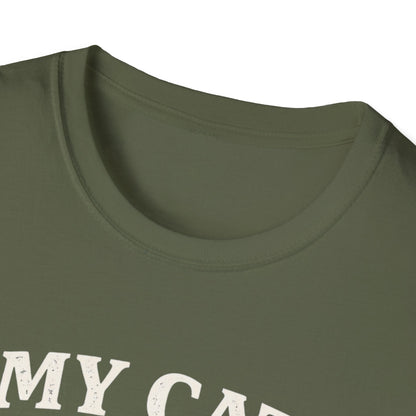 Cat Emotional Support T-Shirt — "My Cat Is My Emotional Support" Graphic Tee