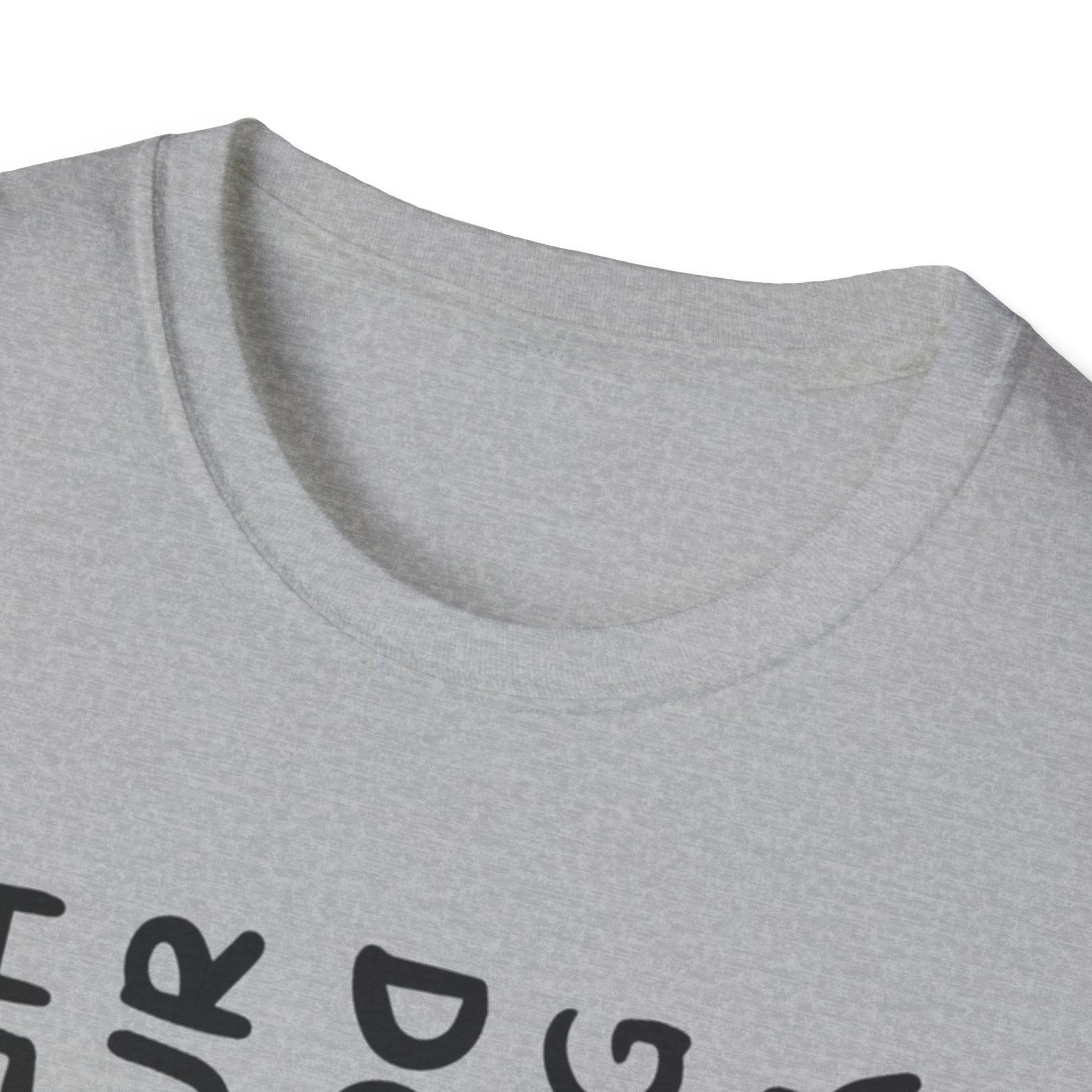 T-Shirt — 'You Look Like My Dog Doing That With Your Head' Funny Vertical Text Tee