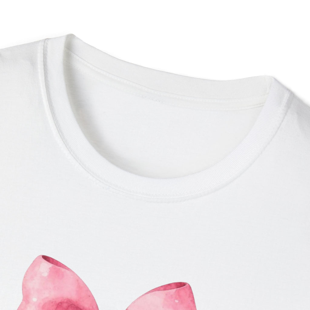 Shih Tzu Bubblegum Bow T-Shirt — Cute Puppy Tee for Dog Lovers