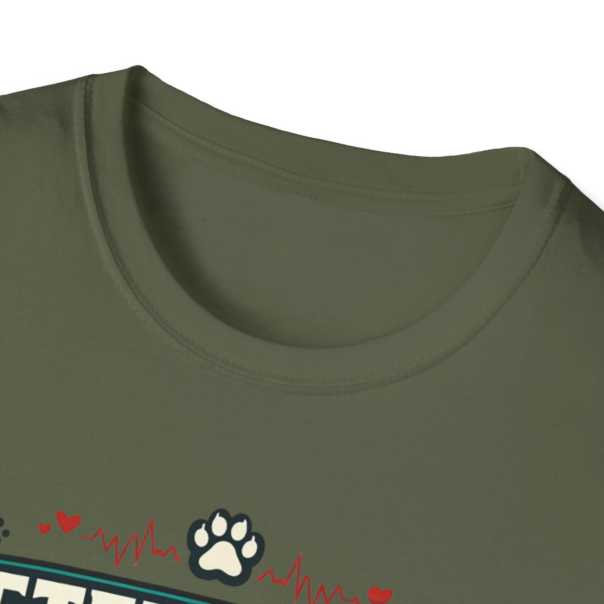 Veterinary Squad T-Shirt — Cute Paw Print Vet Team Tee
