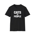 Cats > People T-Shirt — Funny Cat Lover Tee