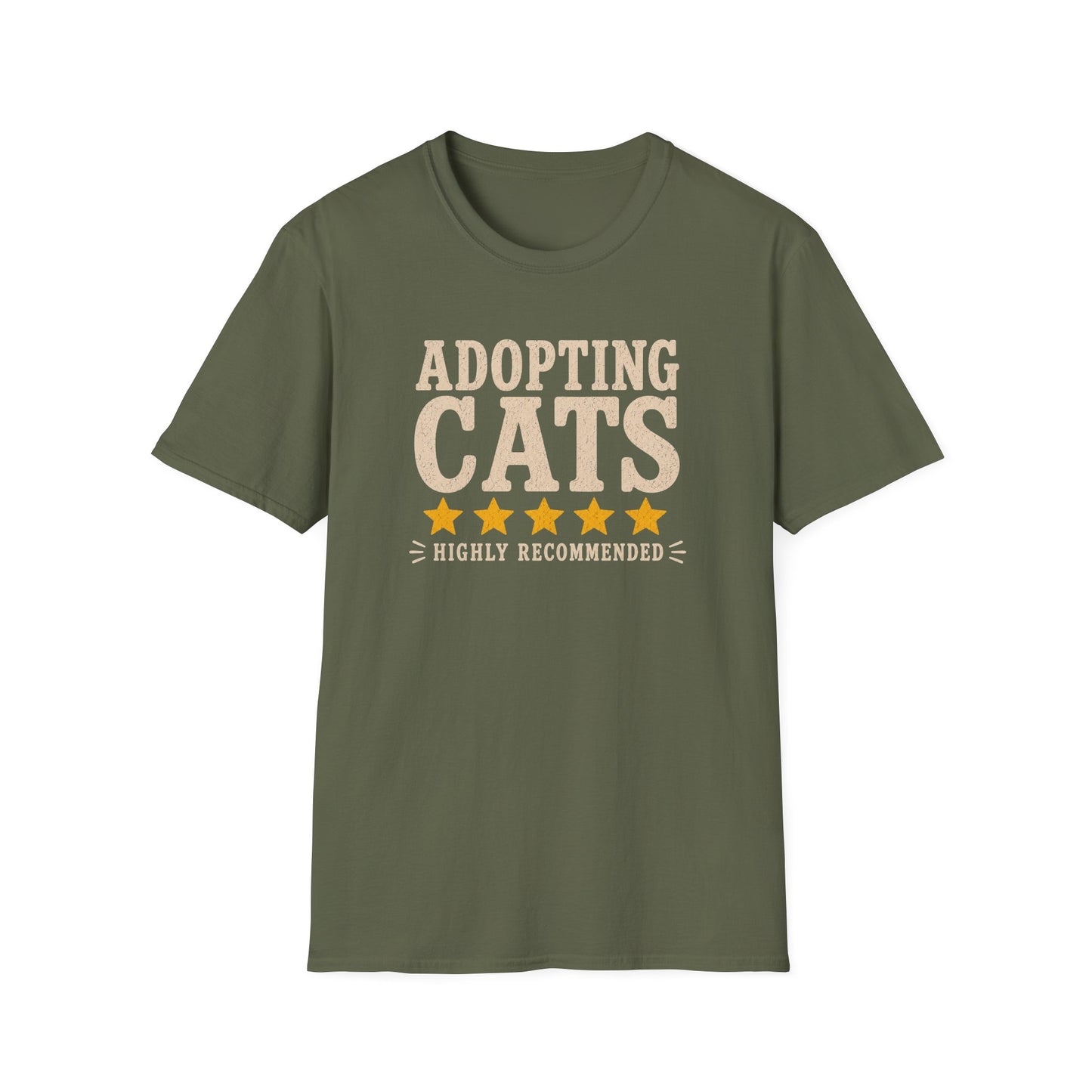 Adopting Cats T-Shirt — Cat Adoption Support Tee