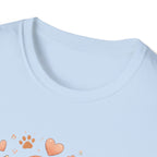 Cat Mom T-Shirt — Cute Orange Tabby Graphic Tee for Cat Lovers