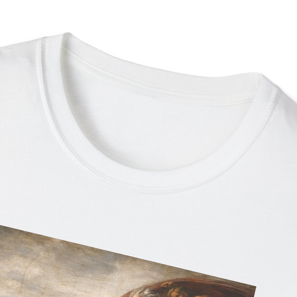 Renaissance 'Creation of Cat' Art Print T-Shirt