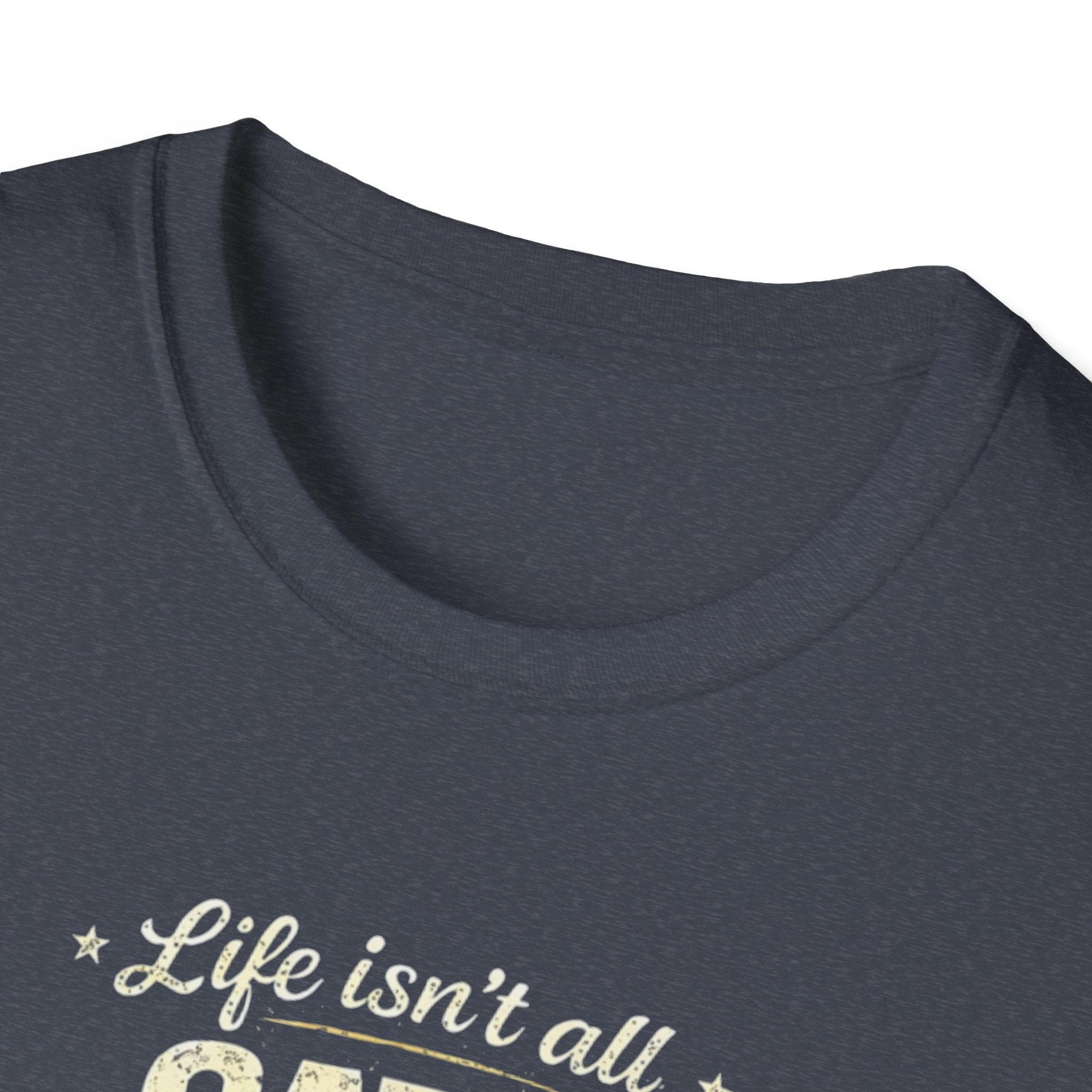 Cats and Yoga T-Shirt — "Life Isn’t All Cats and Yoga (But It Should Be)" Funny Cat Lover Tee