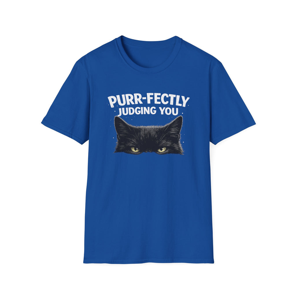 Purr-fectly Judging You Cat T-Shirt