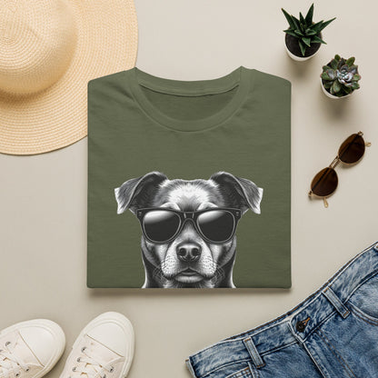Retro Dog Sunglasses T-Shirt — Vintage Cool Puppy Graphic Tee