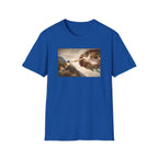Renaissance 'Creation of Cat' Art Print T-Shirt