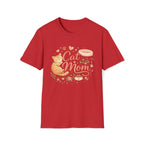 Cat Mom T-Shirt — Cute Orange Tabby Graphic Tee for Cat Lovers