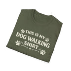This Is My Dog Walking Shirt Paw Print Tee — Dog Walking T-Shirt