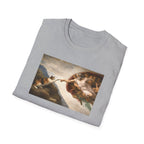 Renaissance 'Creation of Cat' Art Print T-Shirt