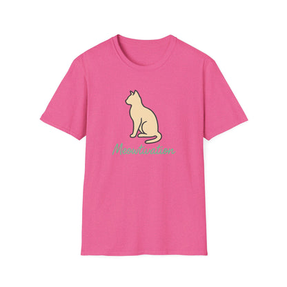 Meowtivation Cat Illustration T-Shirt
