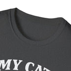 Cat Lover T-Shirt — "My Cat Understands Me Better Than People" Funny Pet Tee