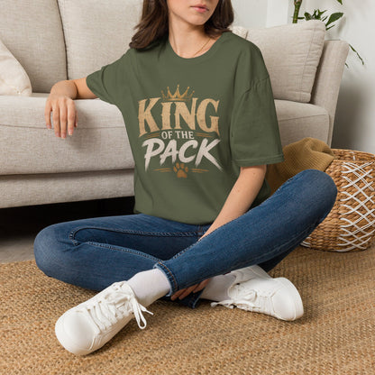 King of the Pack T‑Shirt — Crowned Leader Graphic Tee