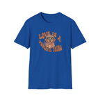 T-Shirt — "Love Is a Powerful Thing" Golden Retriever Graphic Tee