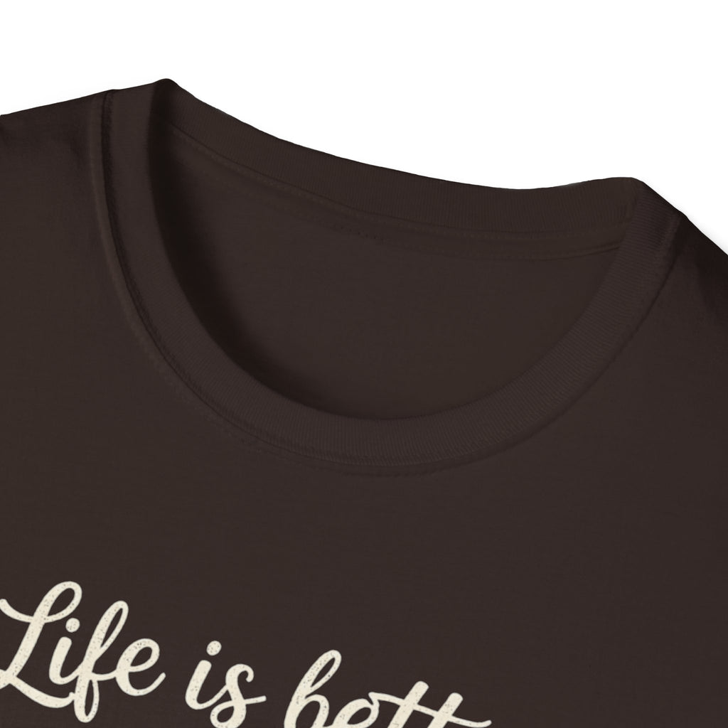 Life Is Better With Cats T-Shirt — Cute Cat Lover Tee