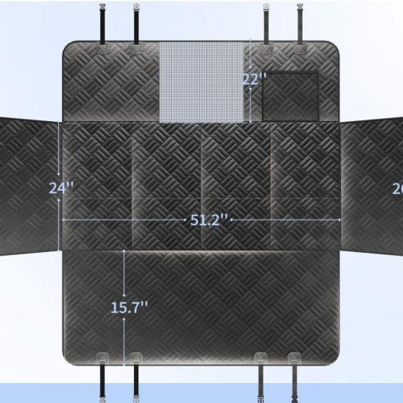 Pet Dog Car Seat Cover Waterproof Scratch Resistant