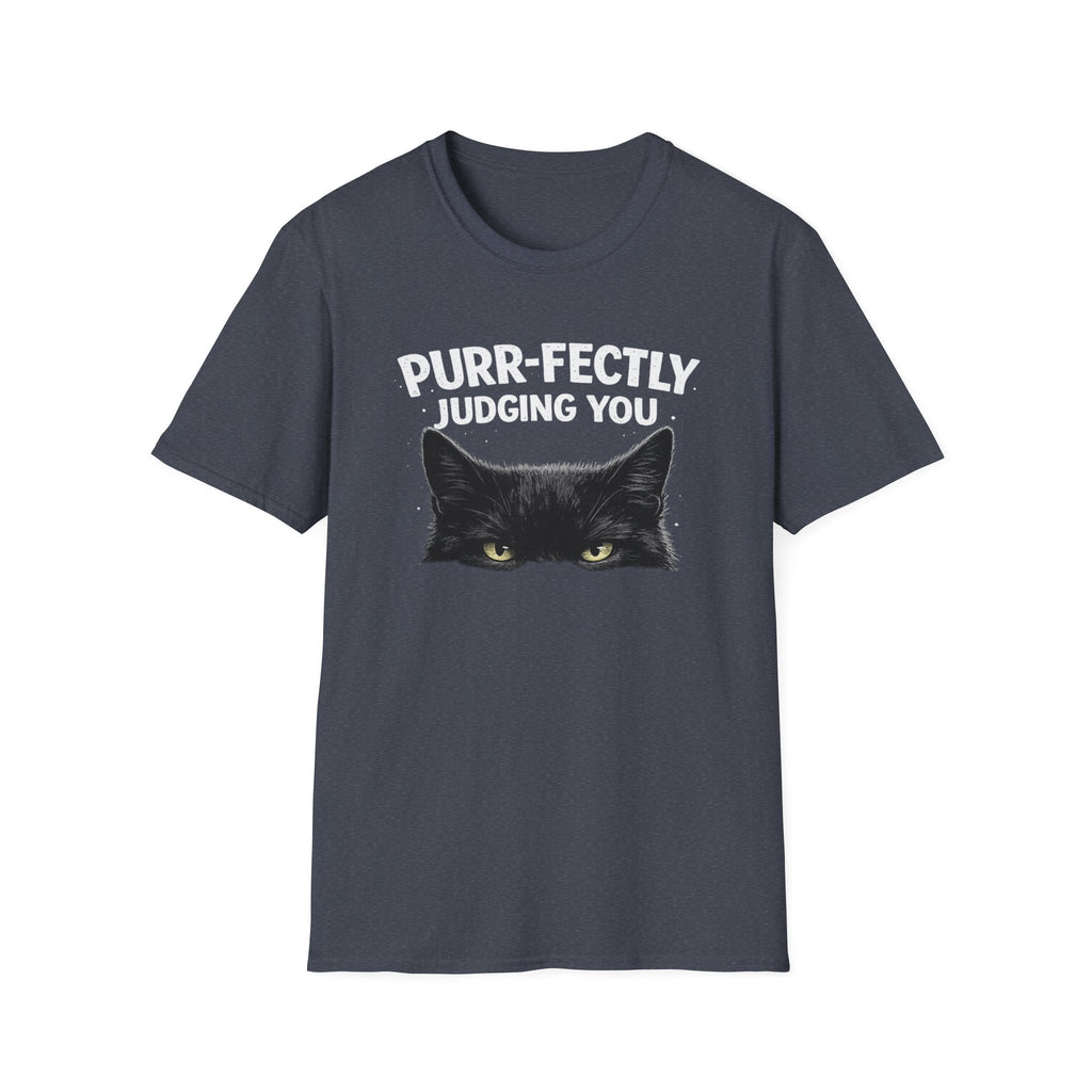 Purr-fectly Judging You Cat T-Shirt