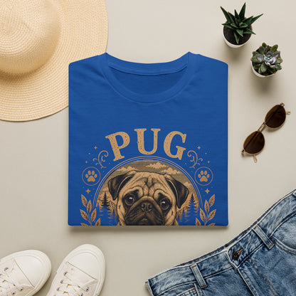 Pug Society T-Shirt — Vintage Pug Dog Graphic Tee for Pug Lovers