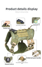 Dog Tactical Chest Harness
