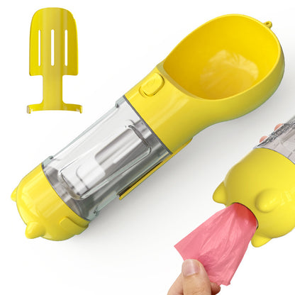 4 in 1 pet water bottle