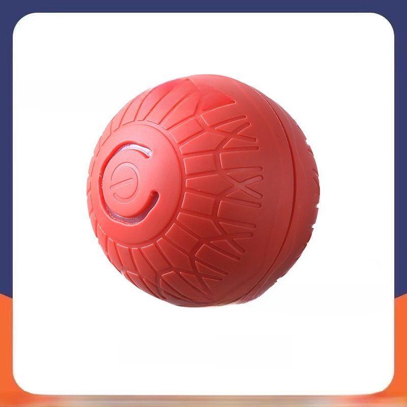 Pet electric gravity jumping ball