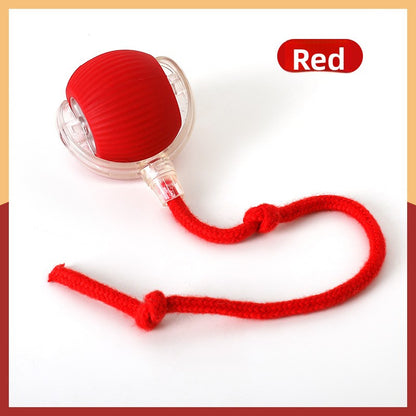 Electric Automatic Cat Teaser Ball with Adjustable Speed