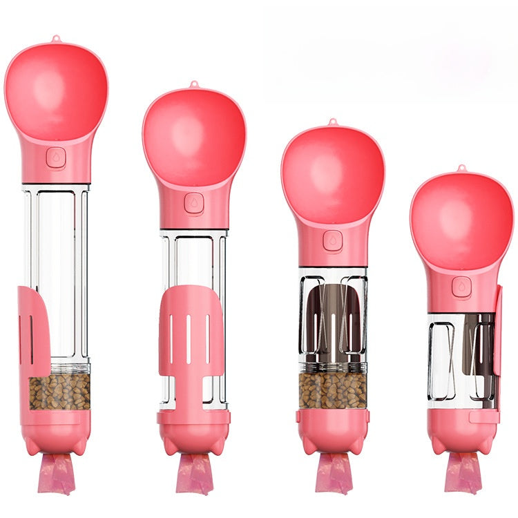 4 in 1 pet water bottle