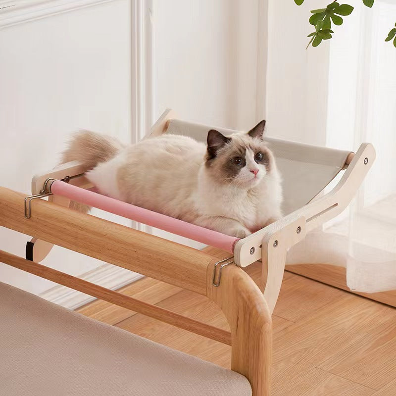 Wooden Cat Hammock